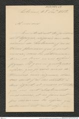 Nachlass Franz Steindachner, Brief von José Guimaraes an Franz Steindachner (05.12.1887), Inv.Nr. 187.07, Seite 1